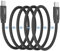 Câble USB C vers USB C 240W Câble Magnétique de Charge USB C 1.5M Câble de Charge Rapide Type C en Nylon Tressé Compatible pour iPhone 15/15 Plus/15 Pro/15 pro Max, pour Samsung Galaxy, pour Macbook