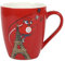 PARIS 2024, CJO40163, Tasse Céramique Fine Tour Eiffel Rouge 32 cl, Produit Officiel sous Licence, 100% Céramique, Mug avec Anse, Accessoire Parfait pour Savourer vos Boissons Préférées