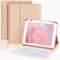 OYEEICE Anti-Falloff Keycap Keyboard Case for iPad 9th/ 8th/ 7th Generation 10.2 Inch, Enlarged Keycap Keyboard for iPad Pro 10.5 /iPad Air 3rd Gen (Pink, classic style)