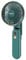 CNMTCCO Portable Handheld Fan, Foldable Mini Fan Rechargeable with 5 Speed Levels, Quiet Small Personal USB Fan with Power Bank (Green)