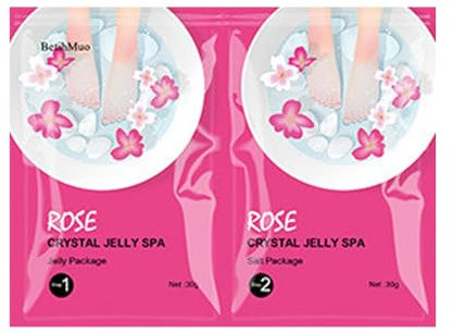 Jelly Spa Foot Supply Jelly Spa Foot Sume, gelée hydratante pour pédicure | Gelée, bain de pieds rajeunissant, spa luxueux pour pédicure à domicile