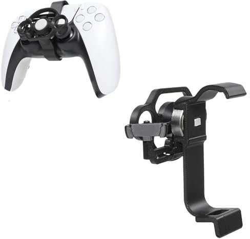Genérico Mini 3D volante de impresión Para PS5 y PS5 Pro/slim Mando de Juego Recambio Auxiliar SlimJuego Controller Racing Volante Accesorios para juegos