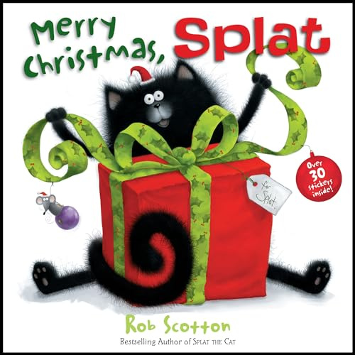 Merry Christmas, Splat: A Christmas Holiday Book for Kids (Splat the Cat, 53)