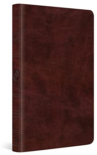 ESV Large Print Thinline Bible (TruTone, Mahogany)