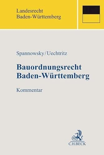 Bauordnungsrecht Baden-Württemberg (BeckOK Landesrecht Baden-Württemberg)