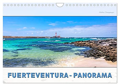 FUERTEVENTURA-PANORAMA (Wandkalender 2026 DIN A4 quer), CALVENDO Monatskalender: Endlose Strände, schroffe Berghänge, Urlaub pur (CALVENDO Natur)
