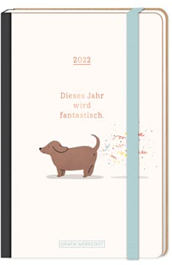 Terminplaner LETTERART 2022 Dieses Jahr wird fantastisch: Terminplaner Hardcover