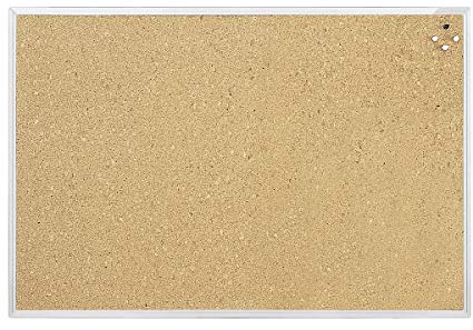 magnetoplan SP-Pinnboard Kork, Aluminiumrahmen, 150 x 100 cm, natur