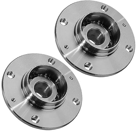 BESTPRICE 2x Radnabe hinten Radlager Radlagersatz mit ABS-Sensor, Kompatibel mit CITROËN C2 (JM_), C3 I (FC_, FN_), C3 Pluriel (HB_),PEUGEOT 1007 (KM_), 206 CC (2D), 206 (2A/C), 206 SW (2E/K)