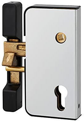 Serrure portail PVC à pêne levant (gauche)