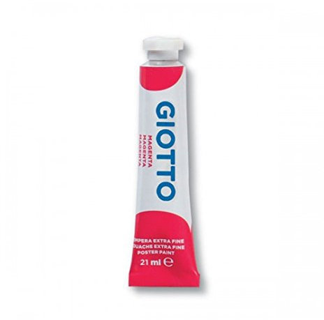 Colori a Tempera Giotto Tubetto da 21 ml 6 pz. Magenta