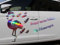 Finest Folia Flamingo Dekor Set Hologramm Premium Folie Aufkleber Einhorn Dekor KX019 RX004 (Flamongo 68 x 55 cm)
