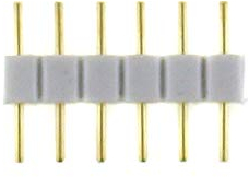 RGBW + CCT Steckverbinder, 6-PIN; 10er Pack; RGBW CCT Verbinder; Steckverbinder; Kupplung; Adapter - 6 polig; LED Streifen