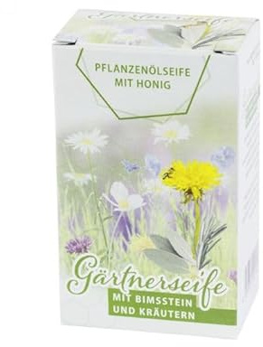 (100g -2,99 Euro) Bienen Diätic Gärtnerseife mit Honig Salbei-, Rosmarin- und Oregano-Öl erfrischen mit ihrem würzigen anregenden Duft