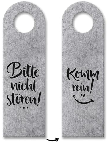 trendaffe - 10x Bitte Nicht stören oder Komm rein