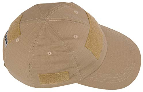Tactical Baseball Cap mit Klett Einsatzcap Basecap Army Armee Mütze Tarncap Coyote