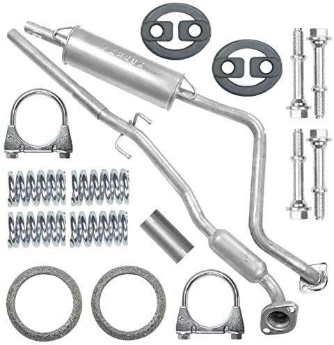 Adamot Mitteltopf Auspuff Mittelschalldämpfer für Toyota Yaris 1 I P1 1.3
