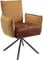 Kare Armlehnstuhl Chelsea Braun Stuhl, Holzwerkstoff, 90x65x60cm