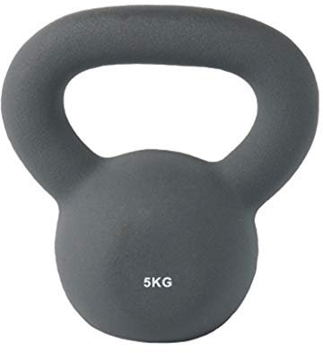 dumbbells 1 Pcs Dumbbell Kettlebell Men's Women's Kettle Dumbbells Ball Indoor Fitness Equipment Sports Iron Classic Muscle Training (Color : Gray-5kg)