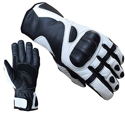 ATTONO Skihandschuhe Leder Ski Racing Snowboard Handschuhe - Größe 8/M