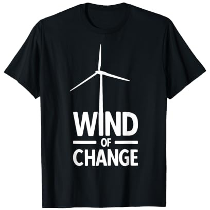 Windenergie, Windkraft, Klimawindmühle T-Shirt
