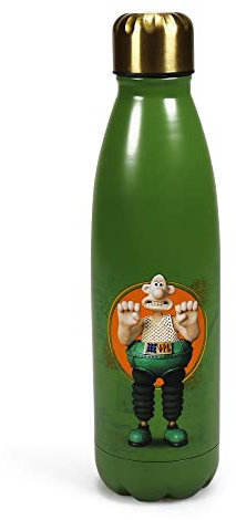 Half Moon Bay Aardman Wallace & Gromit Wallace Bouteille d'eau en métal 500 ml