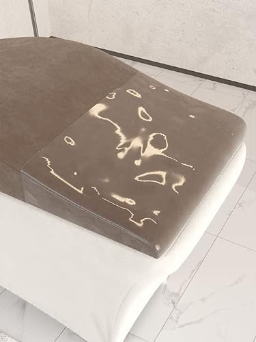 PVC Transparent Matratzenbezug, Schutz - Bezug für Wave Matratze für Kosmetikliege, Vinyl, 180x60 cm, Füßteil