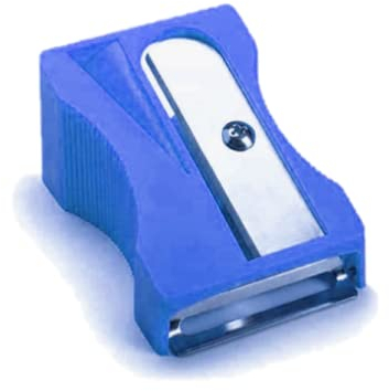 BLUE - Vegetable Peeler Carrot Peeler Vegetable Peeling Knife Creative Kitchen Tools Household Pencil Sharpener Plastic & Stainless Steel Peeler Fruit Peeling Tool