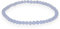 Lebensquelle Plus Mini Kugelarmband | 4mm | Hochwertiges Edelsteinarmband (Chalcedon, blau)
