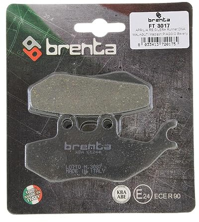 Bremsbeläge Brenta 3017 organisch vorne für Yamaha DT 50 X/TZR 50 / XT 125