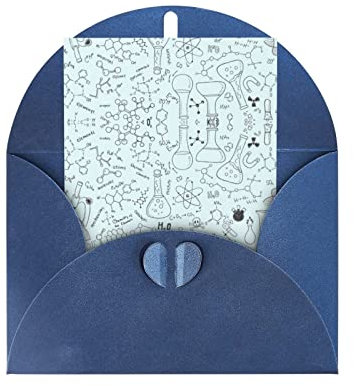 Chemie Druck Grußkarte Jubiläumskarte Dankeskarte Urlaubskarte Hochzeitskarte Einladungskarte