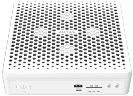ZOTAC ZBOX-Magnus EN374070W i7-13700HX RTX 4070 WHITE Barebone Intel PAC 418 Itanium Core i7