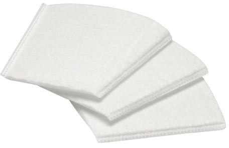 Draper Filter Bags for D20 20V (Pack of 3) 97165, Vacuum Cleaners, Steamers & Mops, Cardboard, White, 1
