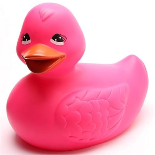 Badeente XXL Maja - pink I Gummiente I Quietscheente