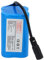 Dilwe RC-Schnellboot-Batterie, 7,4 V, 12000 MAh, Wiederaufladbarer Lithium-Akku, Ersatz für RC-Nistboote