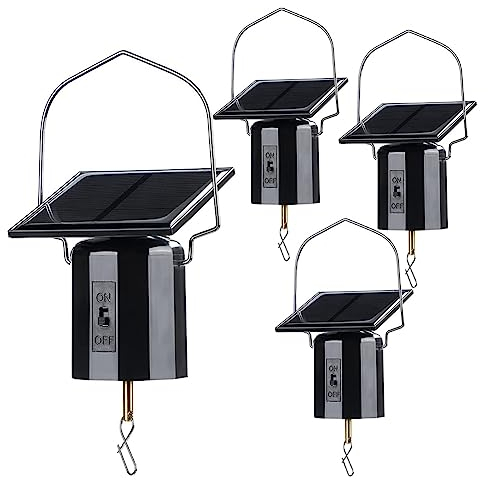 Sujurio 4-Teilige Solarbetriebene -Motor-Solarenergie-Hänge-Rotationsmotor-Kits Zur Anzeige