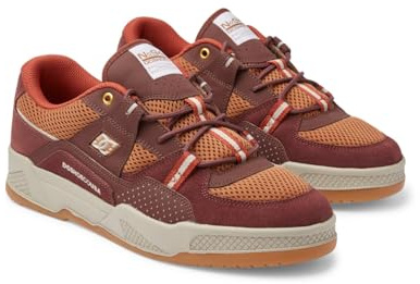 DC Shoes Construct - Leather Shoes for Men - Lederschuhe - Männer - 46 - Braun