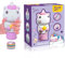 FLYGRRIV Einhorn Sticker Stempel Kinder, Wow Aufkleber Stickerbuch ab 3 Jahre, Kleine Geschenke für Kinder, Reisespiele Sticker Set Mit Malbuch, 100 Aufklebern