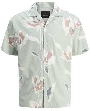 JACK & JONES Male Hawaii-Hemd Relaxed Fit Hawaii-Hemd