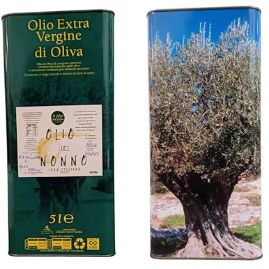 Olio extravergine di oliva Taggiasca Le delizie del Cupin, latta da 5 litri