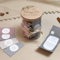 Personalisierter Paar Adventskalender - 24 Lose für gemeinsame Erinnerungen & Zweisamkeit - Weihnachtskalender für Paare im Vorratsglas - Geschenk für Paare - hello mini (Zweig Paar Lose)