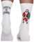 TODO Sport Weihnachtssocken Damen und Herren. Lustige Weihnachtssocken. Weihnachtssocken Weiß(Socken Santa is Coming 39-42)