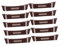 TOPPERFUN 10 Stück Fußball-Snackschale Fußball-Essenstabletts Fußballparty-Snackteller Fußball-Partyschalen Fußballdekorationen Snack-Tabletts Partyzubehör Papier Brown