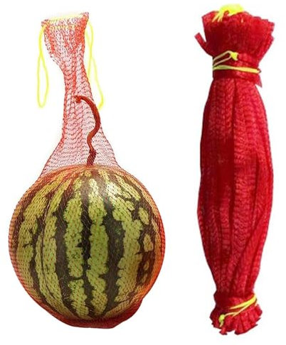 100 Reti Per Anguria Da Giardino - Melone Amache Culle, Rete RiutilizzabileMelone, Supporto Frutta Borse Appese Borsa Portaoggetti, Elevata Capacità Carico CullaMelone Per Melone Melata, Cetrioli