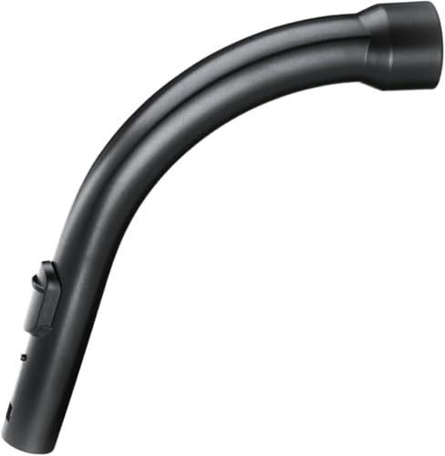 Replacement Miele Hose Curved Bent End Plastic Hose Handle 35mm Compatible with Miele S C1 C2 C3 Cat & Dog Series Vacuum Hoover Hose Curved Wand Control Handle Hose Pipe Part & Accessories.
