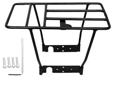Vibsky Étagère arrière pour trottinette électrique Xiaomi Pro, porte-bagages en fer robuste, solution de rangement pratique, finition noire