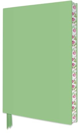 Pale Mint Green Artisan Notebook (Flame Tree Journals) (Artisan Notebooks): Unser hochwertiges, liniertes Blankbook mit Softcovereinband aus ... Buchschnitt (Exquisit Notizbuch DIN A 5)
