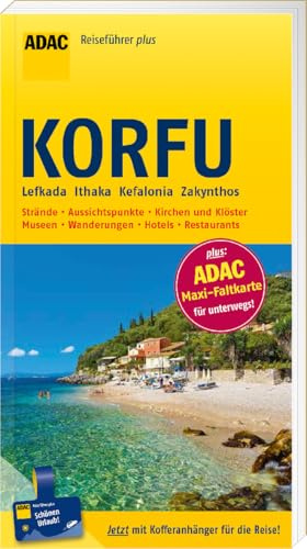 ADAC Reiseführer plus Korfu und Ionische Inseln: mit Maxi-Faltkarte zum Herausnehmen