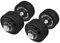 Bad Company Guss Kurzhantel-Set 95Kg (2 x Kurzhantelstange 45cm, 4x2,5 und 16x5Kg Hantelscheiben) Hantelset Hanteln Gewichte
