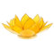 Buosha Kerzenhalter, Lotusblüte, Gelb und Gold, 3. Chakra
